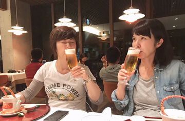 女子会＋クラフトビール