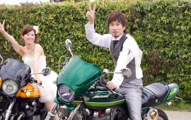 『バイクで入場が出来る』というのが一番の決め手です