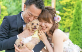 愛犬と一緒にHappyWedding！！