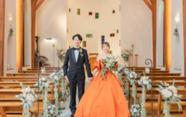 【秋】自分たちらしい結婚式の形を実現できた場所