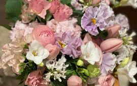 おすすめ季節のお花ブーケ
