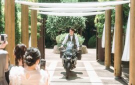 ガーデンバイク入場