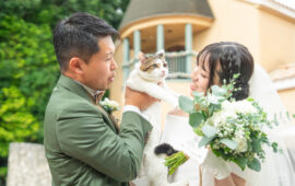 愛猫と一緒に迎えた、かけがえのない結婚式