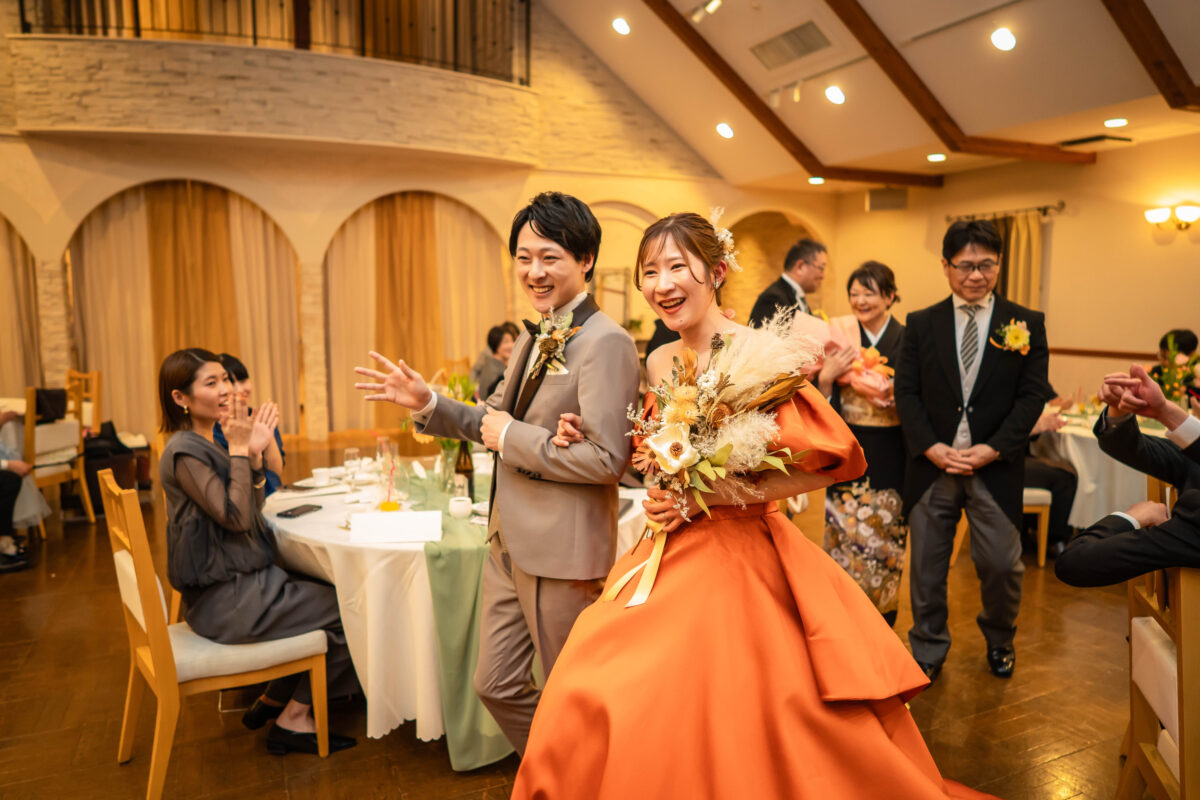 「ゲストと近い距離で楽しみたい」を叶えた結婚式